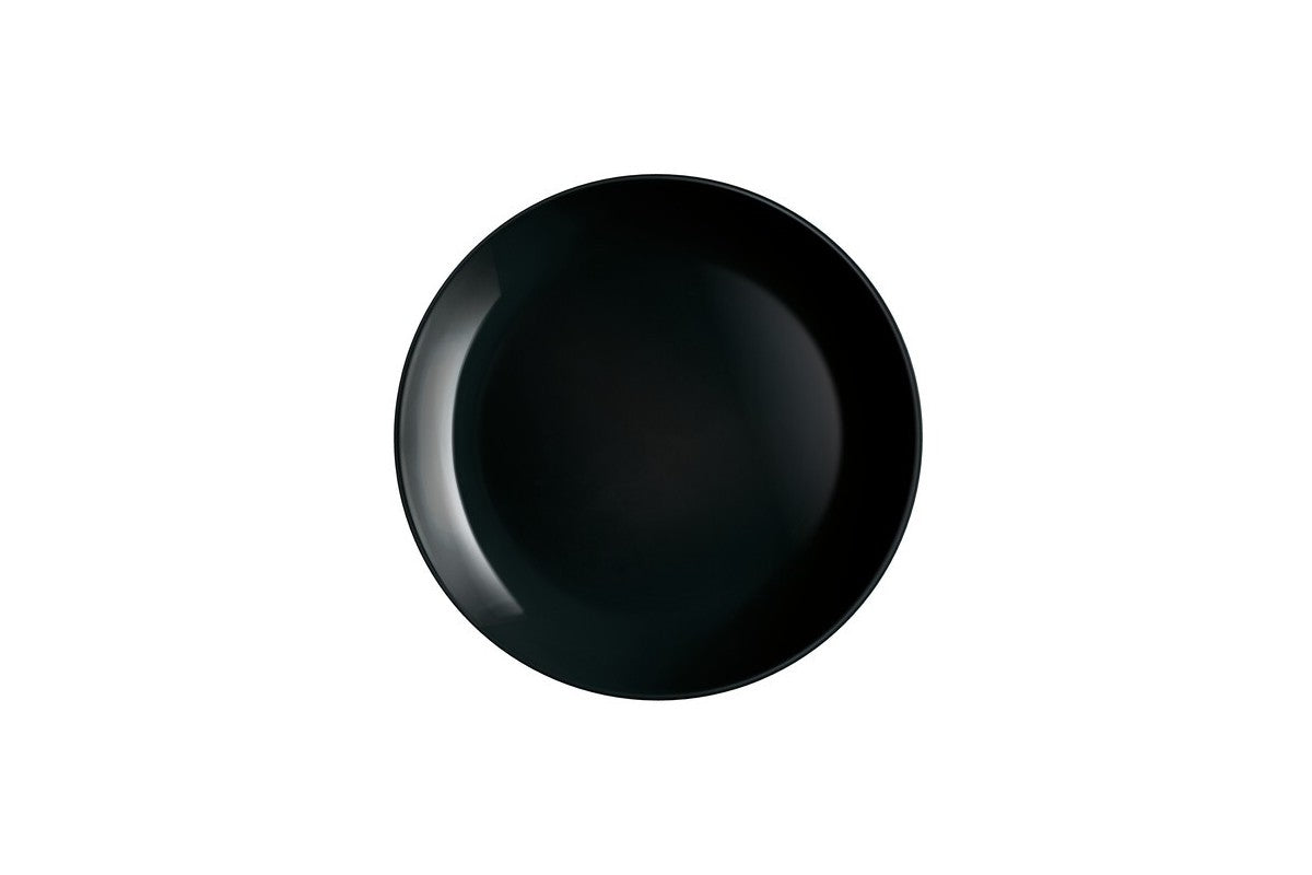 Plato Tendido 25 cm Diwali Negro