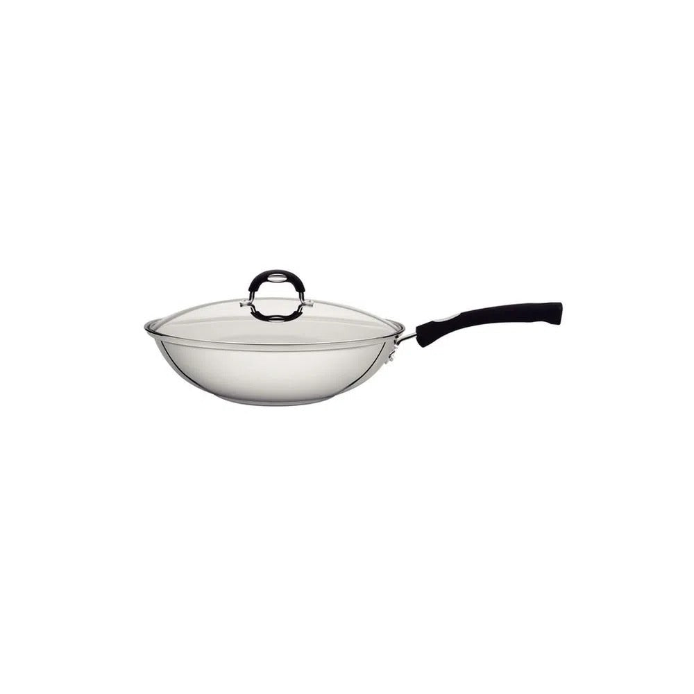 Sartén Wok con tapa 28 cm Solar Silicone